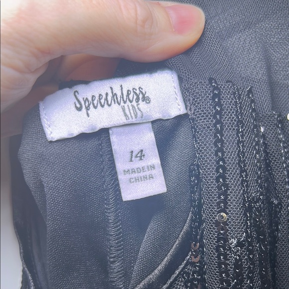 Black Sequin Embellished Sheath Dress - Picture 2 of 3